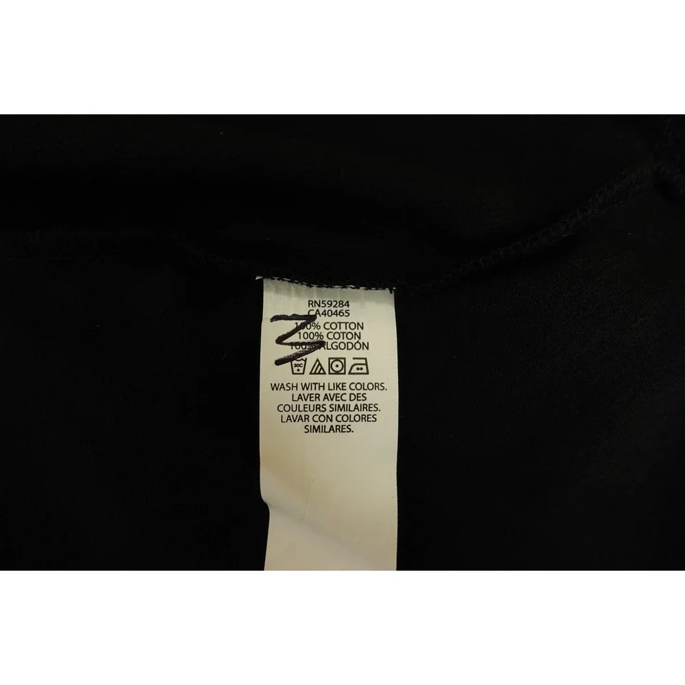 The Childrens Place Girls 5/6 Black Uniform Short Sleeve Pique Polo Dress NWT